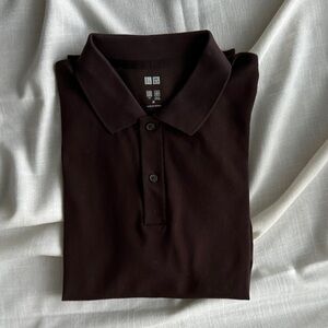 Uniqlo Dark Brown Polo Shirt